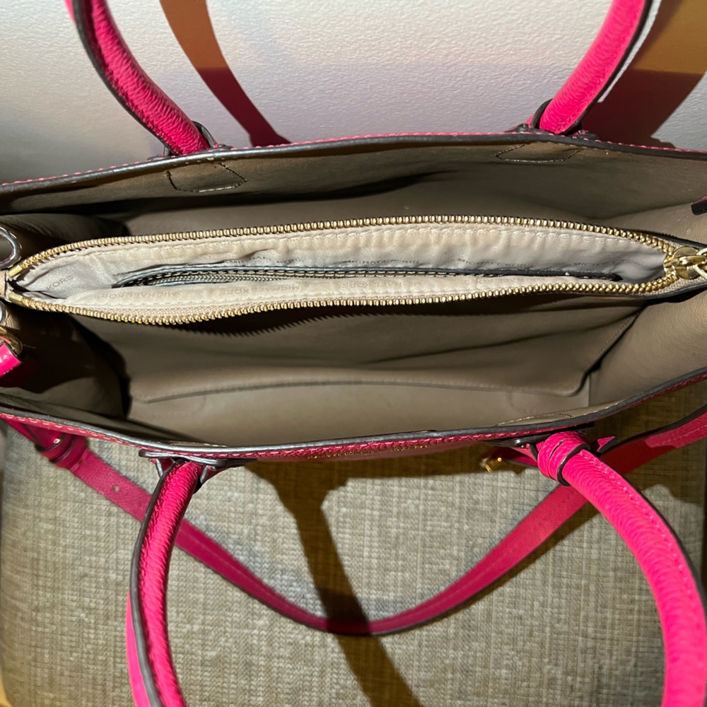 Hot pink Michael Kors handbag